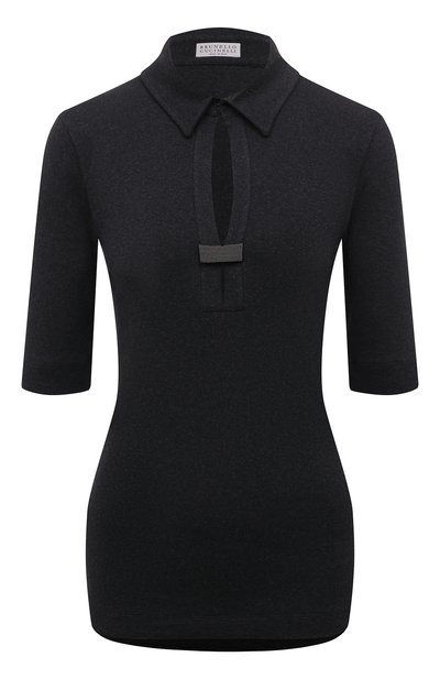 Хлопковый пуловер BRUNELLO CUCINELLI, арт. MPTC8BJ905, фото 1