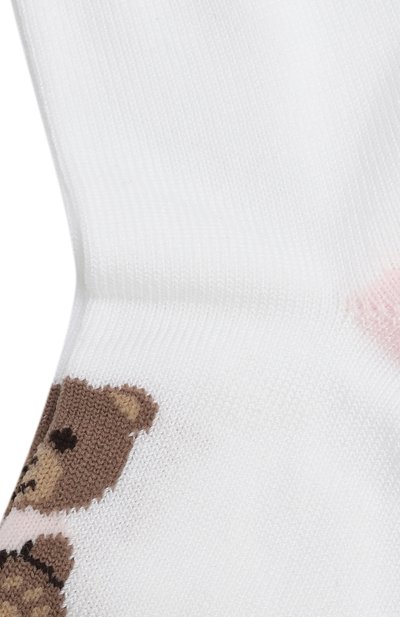 Хлопковые носки STORY LORIS белого цвета по цене 2415 руб., арт. 8823/5, фото 2 Хлопковые носки STORY LORIS, арт. 8823/5, фото 2