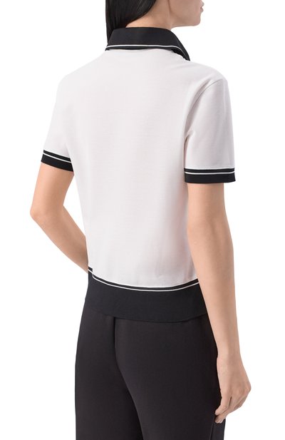 Хлопковое поло DOLCE & GABBANA, арт. F8V33Z/GDDMH, фото 4