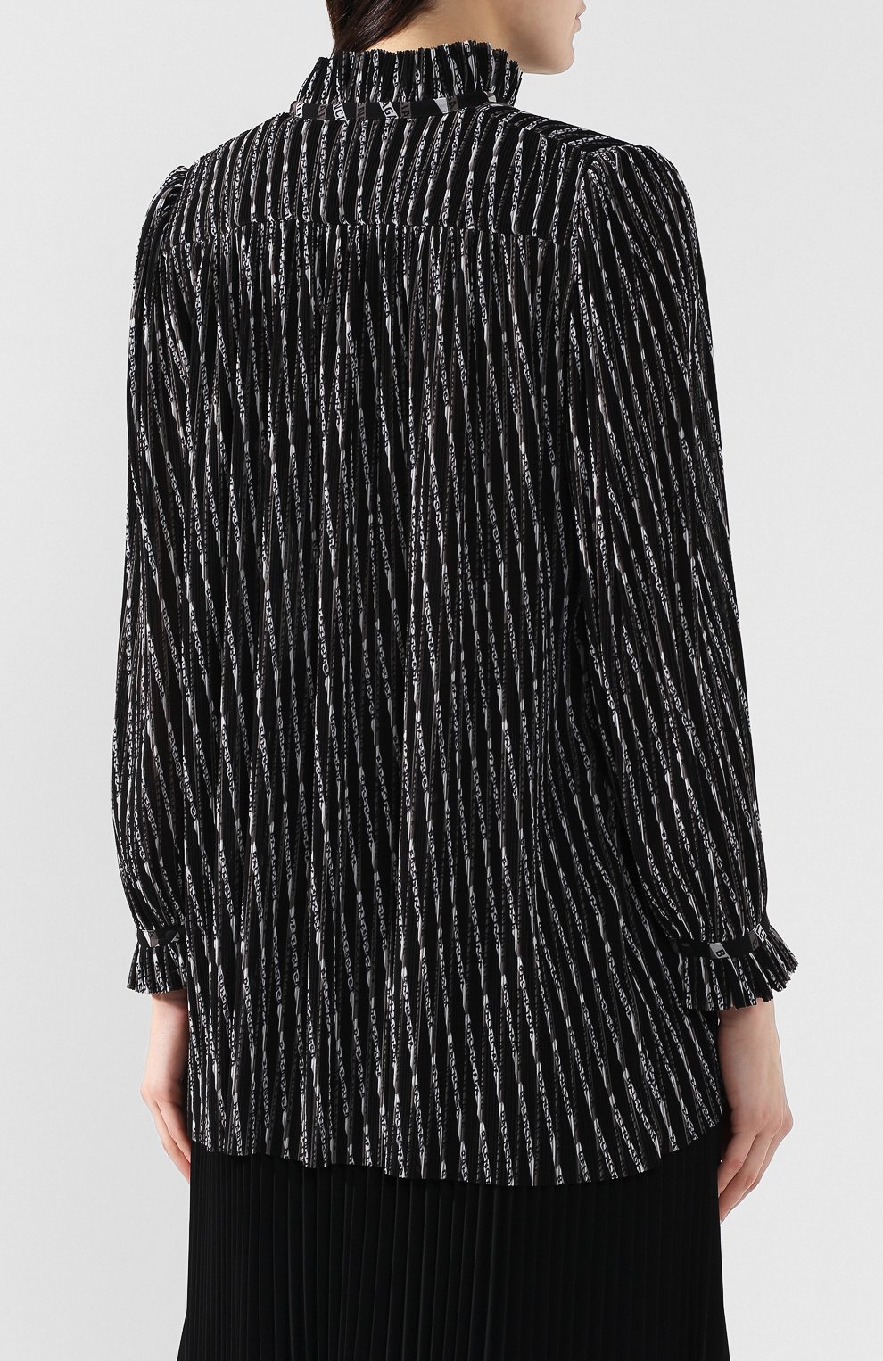 Плиссированная блузка BALENCIAGA, арт. 528260/TDL41, фото 4