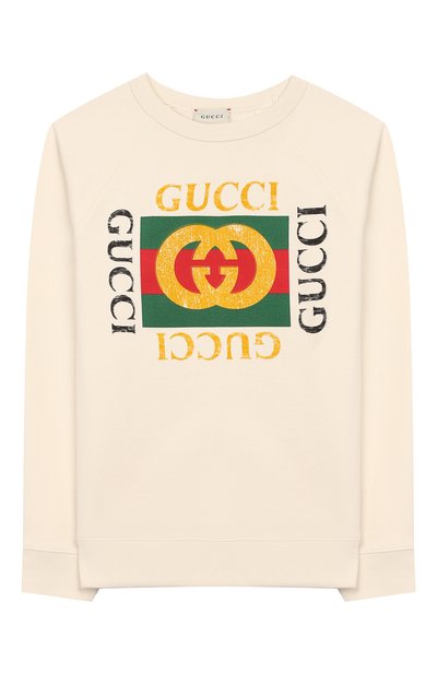 Хлопковый свитшот GUCCI, арт. 483878/X3G97, фото 1