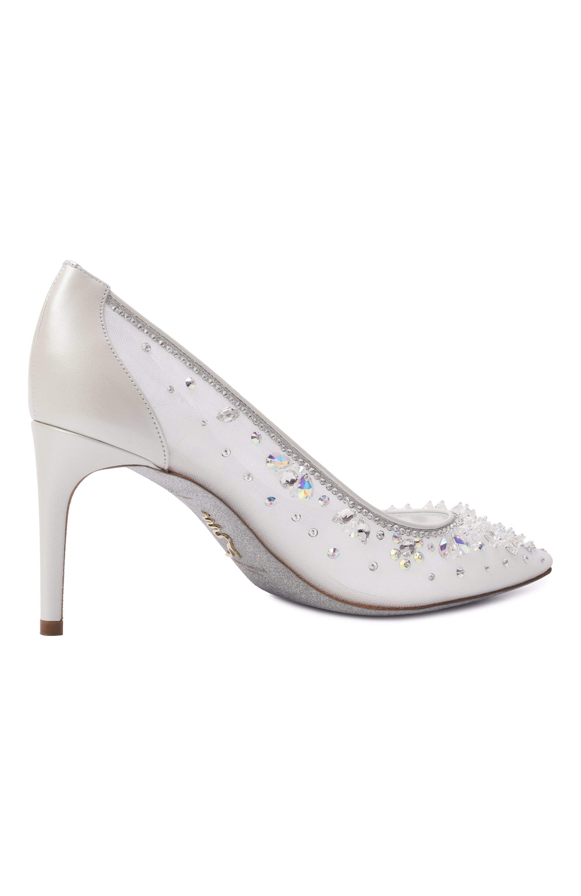 Комбинированные туфли cinderella 80 RENE CAOVILLA, арт. C12292-080/CRIN, фото 5