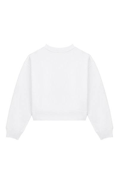 Хлопковый свитшот OFF-WHITE белого цвета по цене 25050 руб., арт. 0GBA013S26FLE001, фото 2 Хлопковый свитшот OFF-WHITE, арт. 0GBA013S26FLE001, фото 2