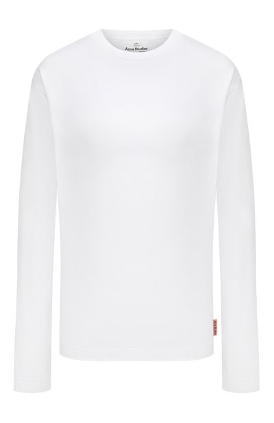 Женская хлопковый лонгслив ACNE STUDIOS, арт. AL0208