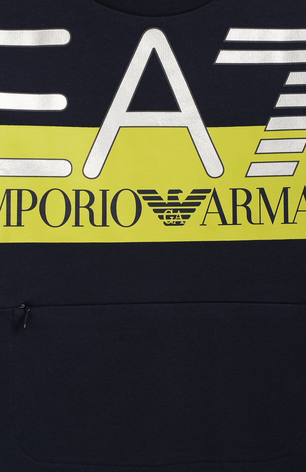 Хлопковый свитшот EA7, арт. 6GBM54/BJ05Z, фото 3