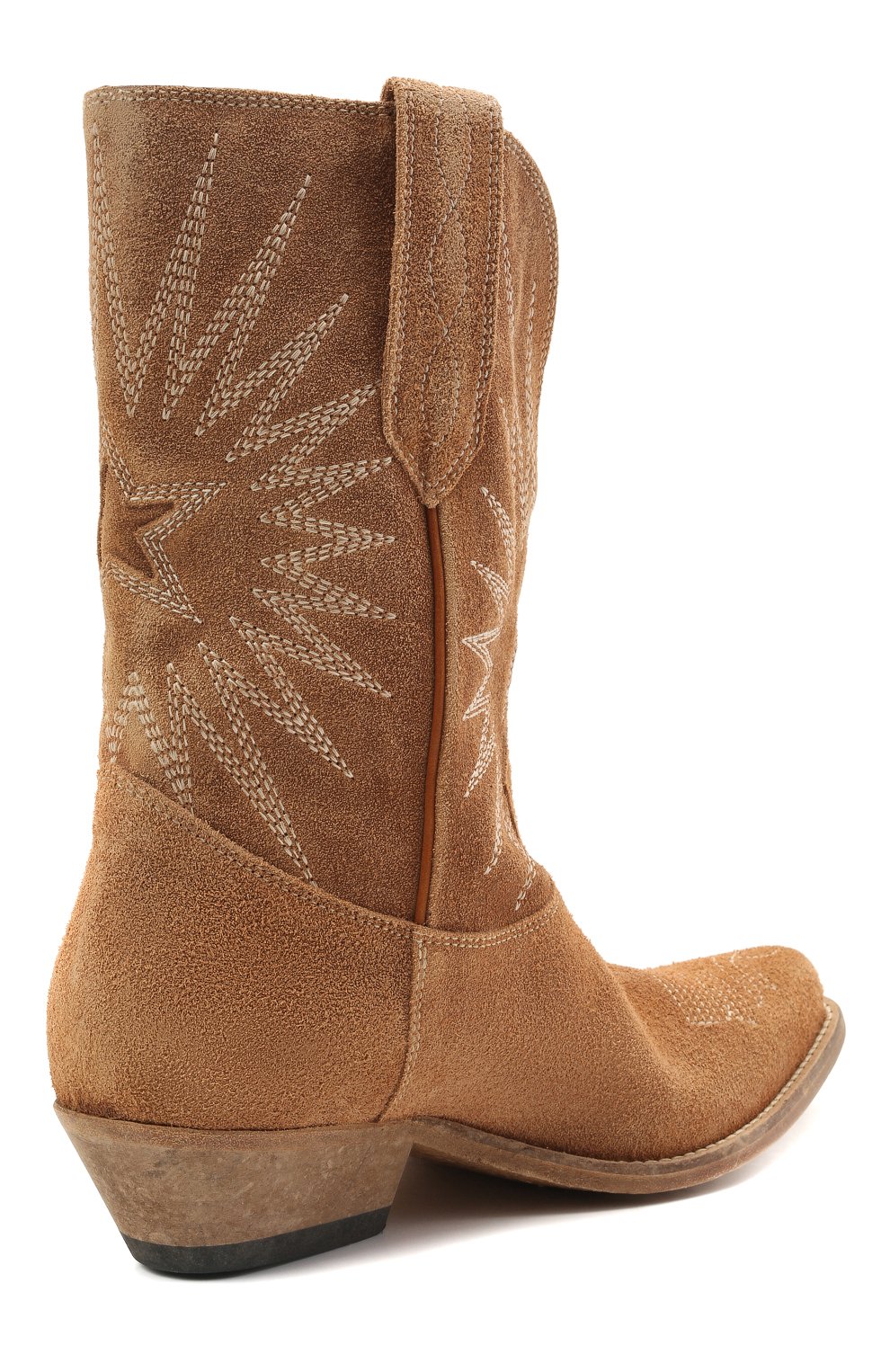 Замшевые сапоги wish star low GOLDEN GOOSE DELUXE BRAND, арт. GWF00136.F000487, фото 4