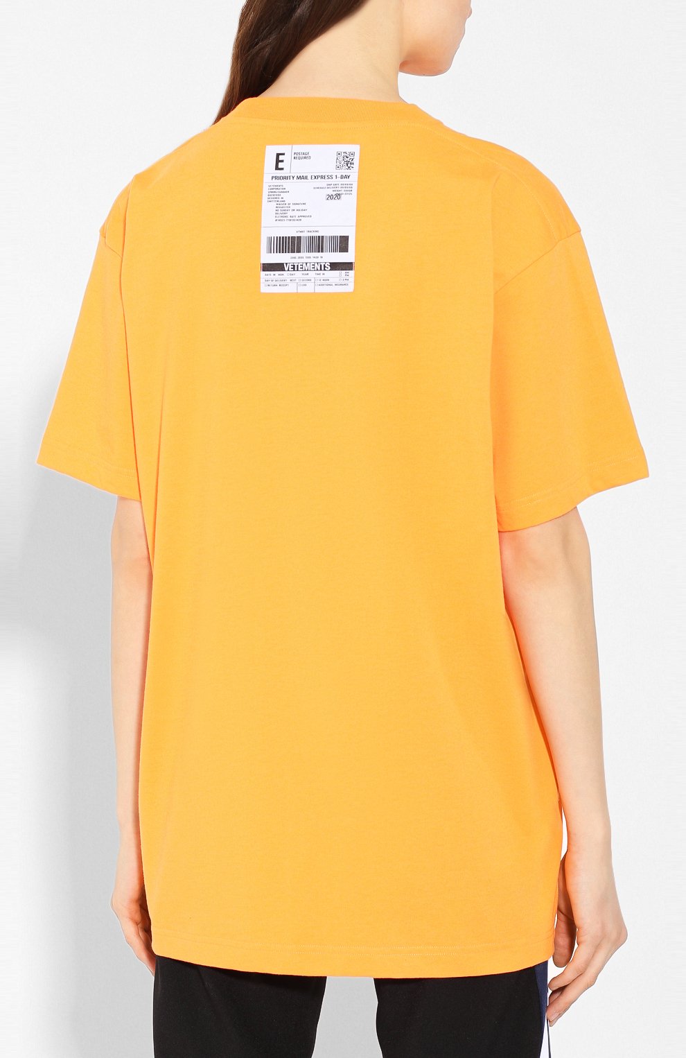 Футболка VETEMENTS, арт. SS20TR305 1610/W/FLU0 0RANGE, фото 4