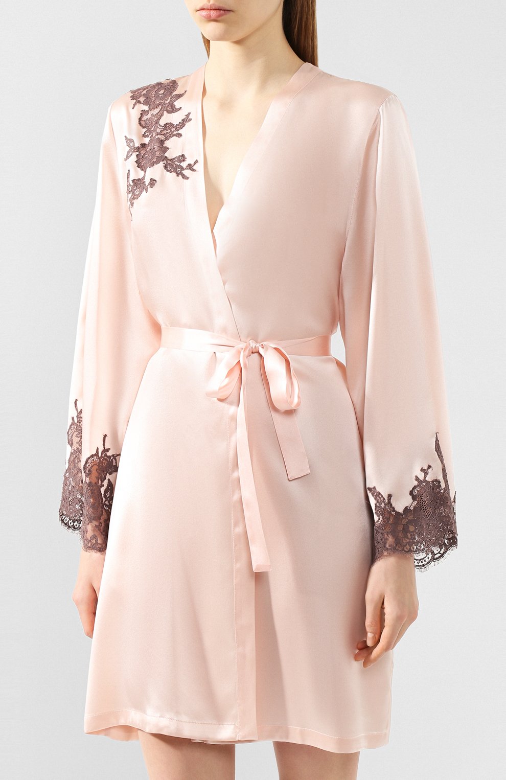 Шелковый халат MARJOLAINE, арт. 3GEM2001_0343, фото 3