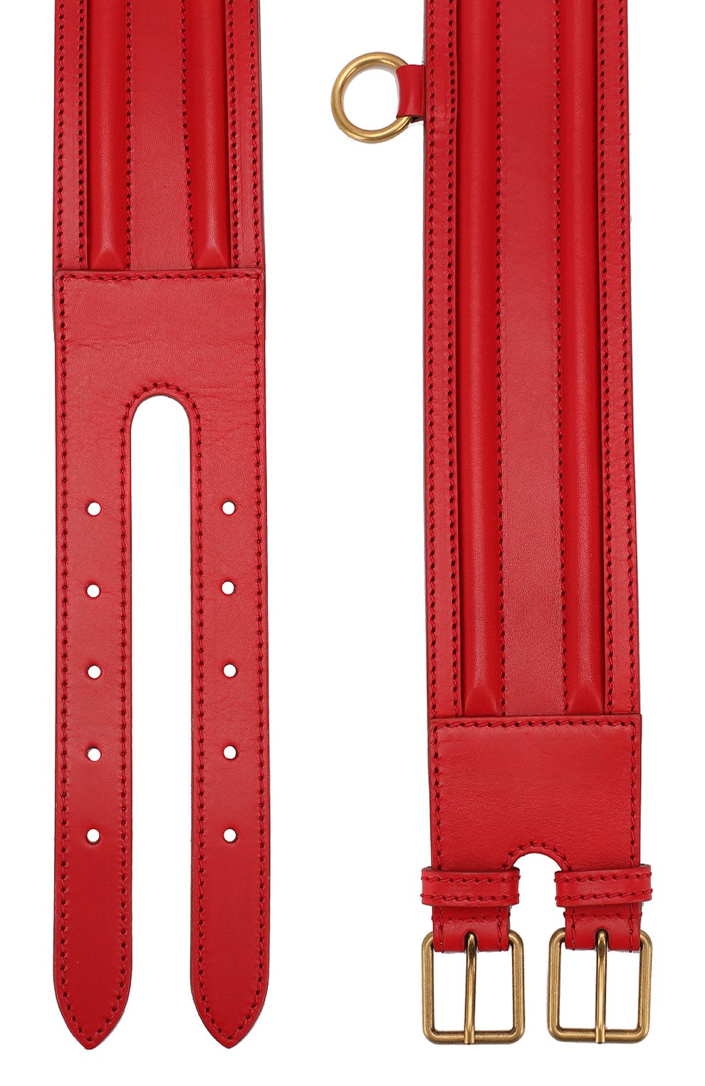 Кожаный пояс ALEXANDER MCQUEEN, арт. 610545/1BR00, фото 3