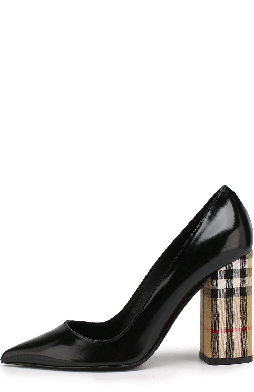 Лаковые туфли на  устойчивом каблуке BURBERRY, арт. 4075695, фото 3