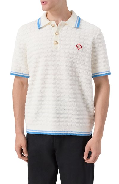 Хлопковое поло CASABLANCA, арт. MPF25-KW-999-01, фото 3