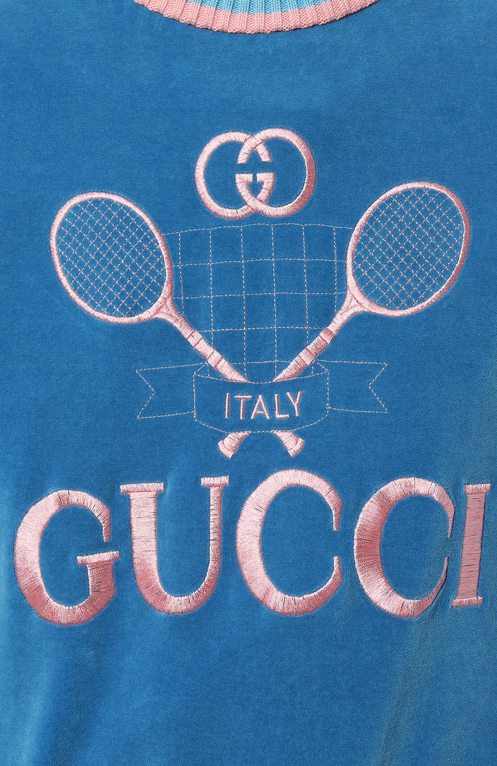 Бархатный свитшот GUCCI, арт. 581085 XJBIO, фото 5