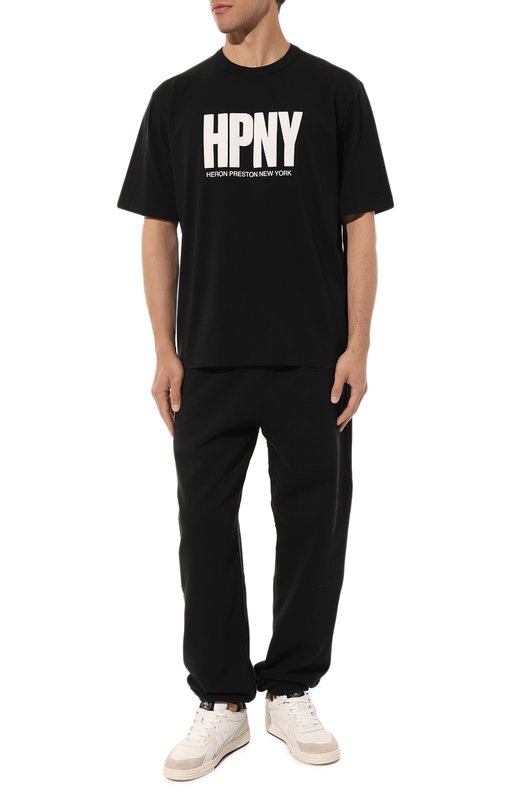 Хлопковая футболка Heron Preston 2