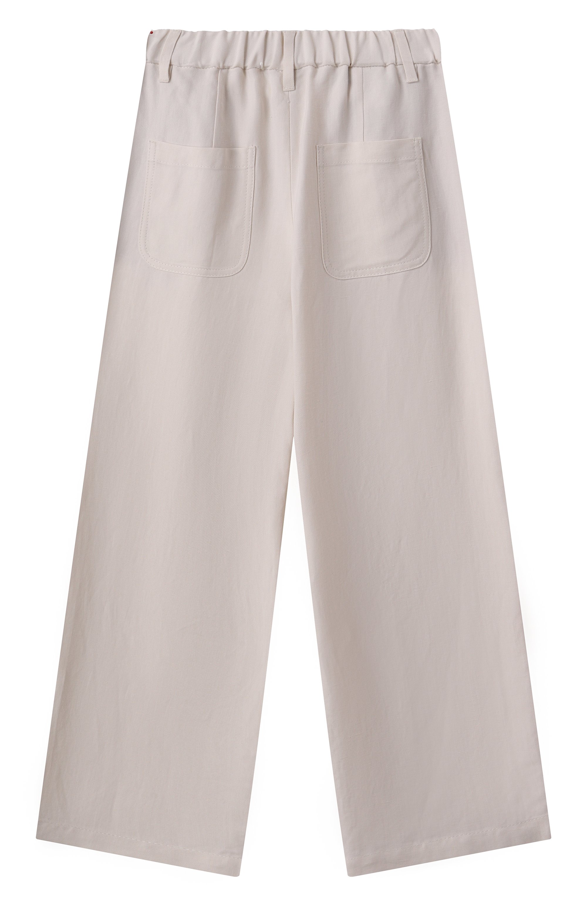 Брюки из вискозы и льна BRUNELLO CUCINELLI, арт. BH126P214B, фото 2