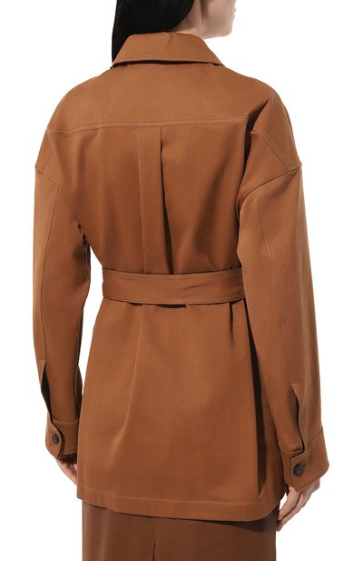 Хлопковая куртка YVES SALOMON, арт. 24EYV02377GAC0, фото 4