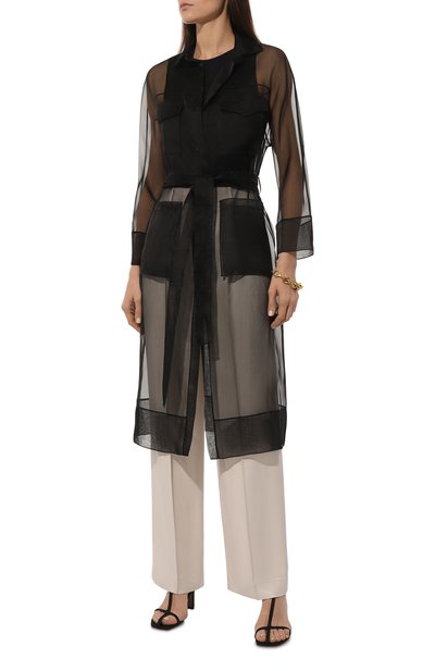 Шелковое пальто ANTONELLI FIRENZE, арт. J7459L/256, фото 3