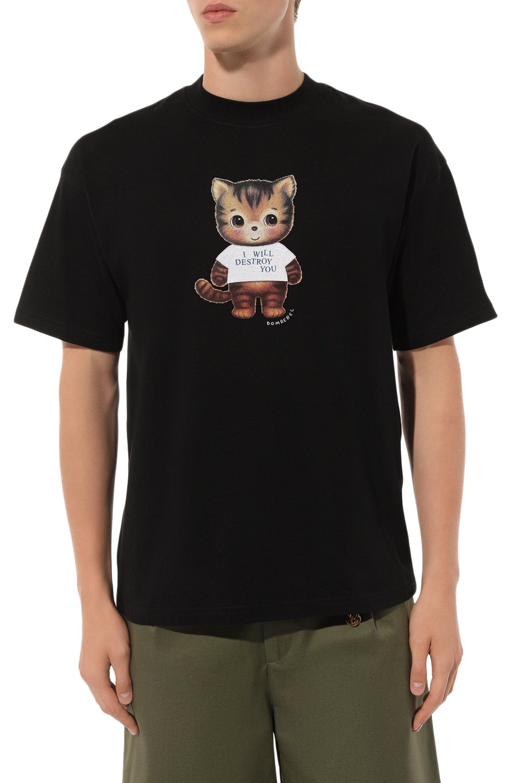 Хлопковая футболка DOMREBEL, арт. M DESTR0Y/TSHIRT, фото 3