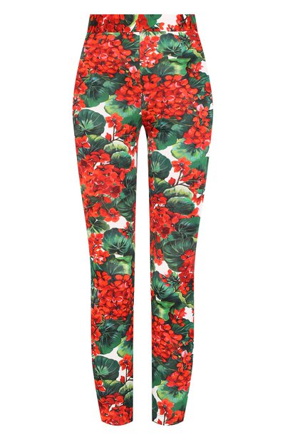 Женские легинсы с принтом DOLCE & GABBANA, арт. FTBBET/FSG0W