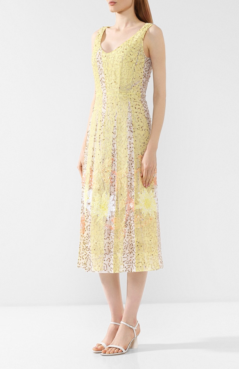 Платье с пайетками MARNI, арт. ABMA0236SU/SCQ02, фото 3