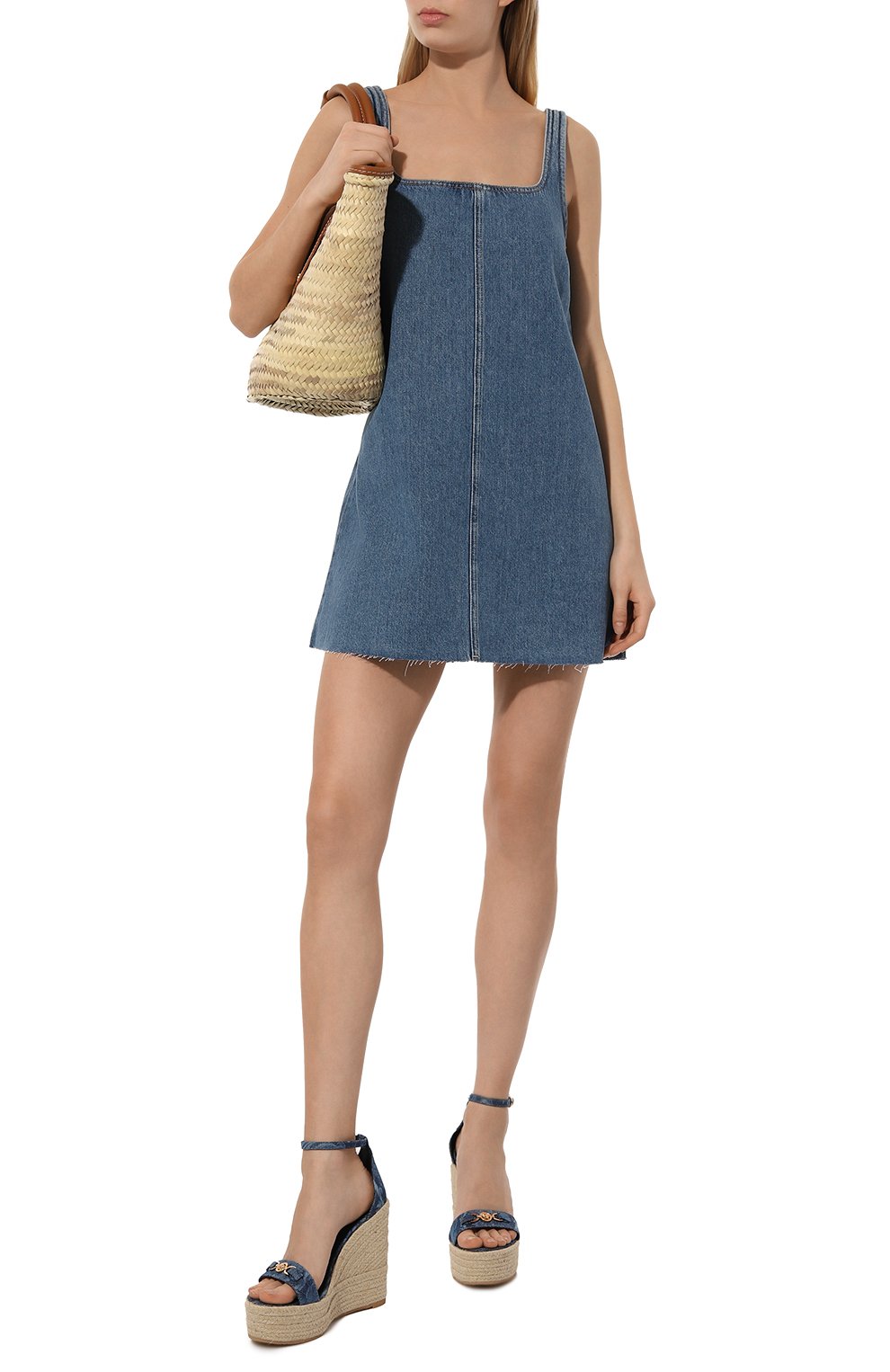 Текстильные босоножки barocco VERSACE, арт. 1014100/1A10019, фото 2