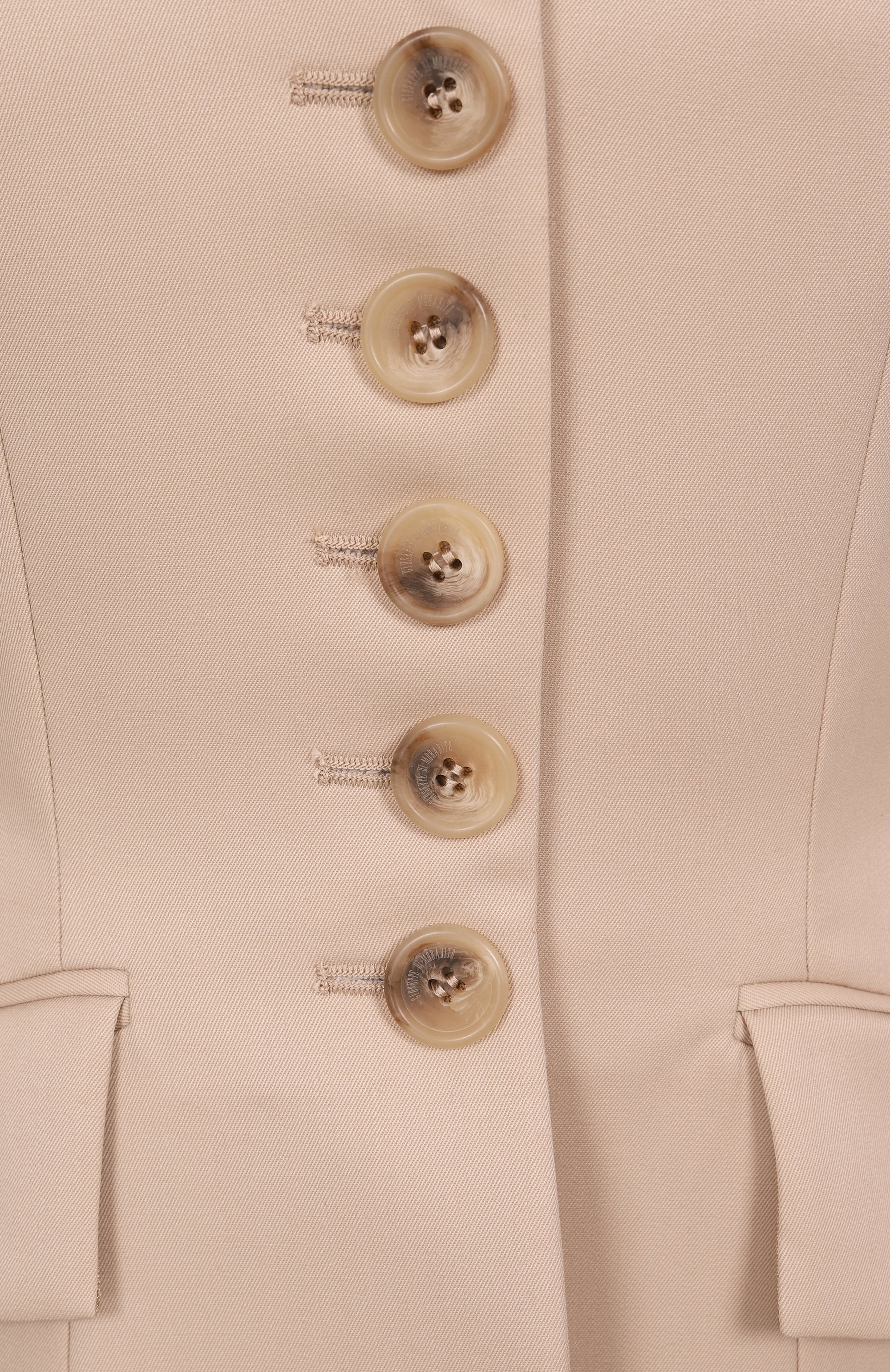 Шерстяной жакет GIUSEPPE DI MORABITO, арт. 04SSJA114 04410A, фото 6