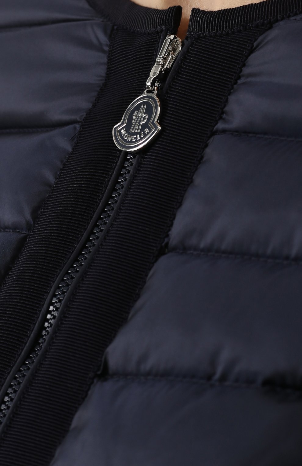Шерстяной жакет со стеганой пуховой вставкой MONCLER, арт. D1-093-94722-00-91112, фото 5