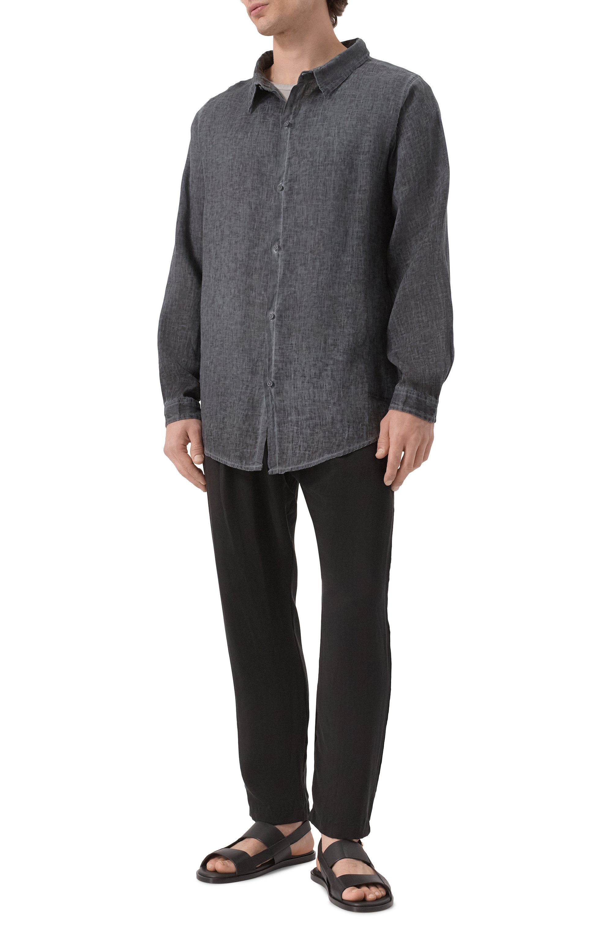 Льняная рубашка NEVER ENOUGH, арт. MSL009, фото 2