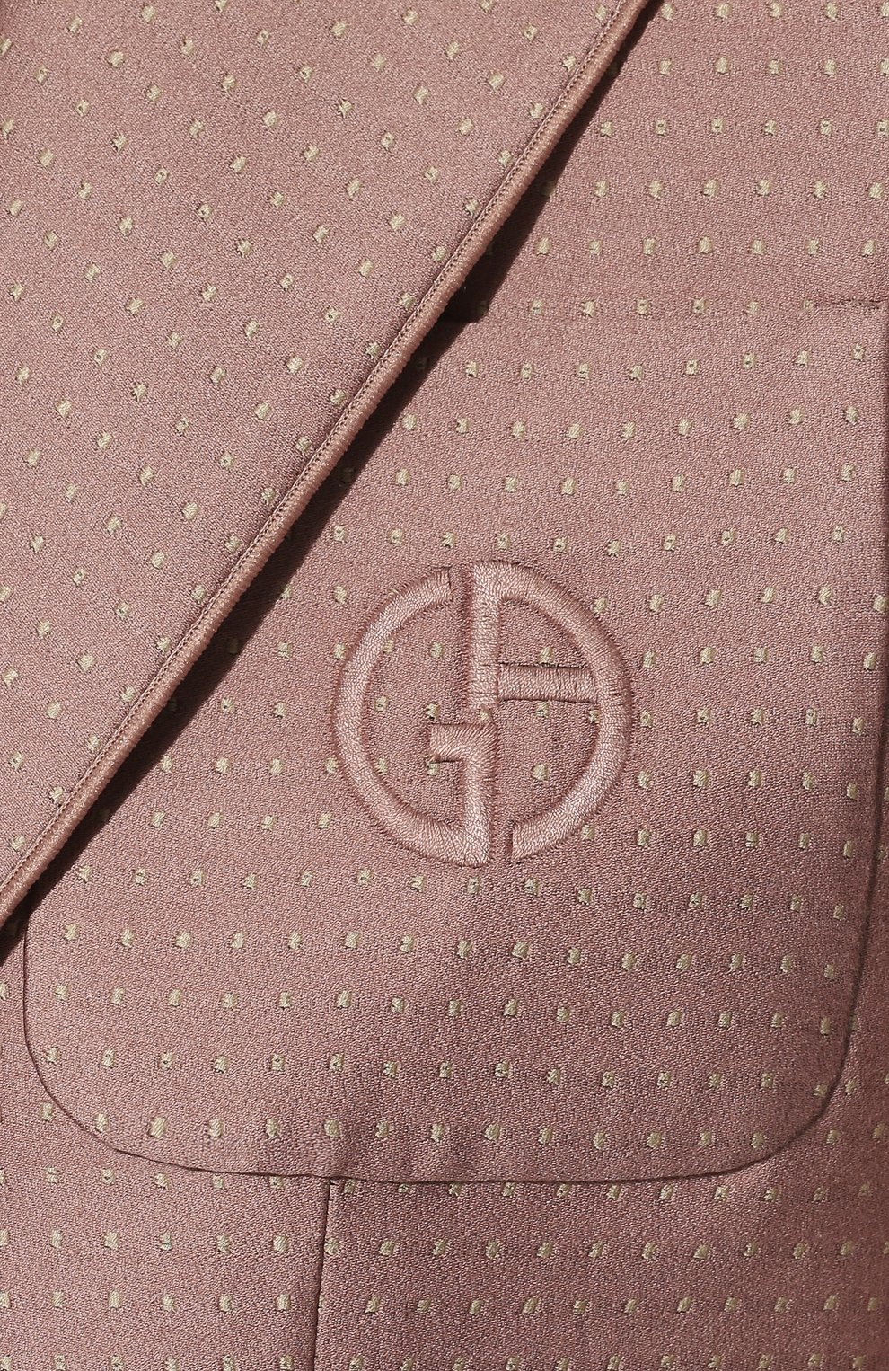 Жакет из хлопка и шелка GIORGIO ARMANI розового цвета по цене 349000 руб., арт. 2SHGG00C/T033W, фото 5 Жакет из хлопка и шелка GIORGIO ARMANI, арт. 2SHGG00C/T033W, фото 5