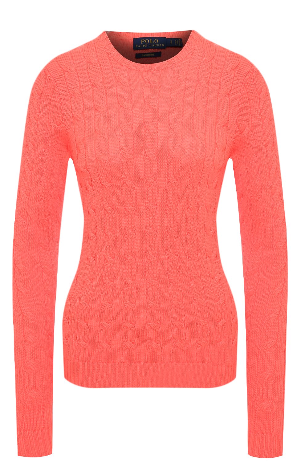 Кашемировый пуловер POLO RALPH LAUREN красного цвета по цене 52700 руб., арт. 211525818, фото 1 Кашемировый пуловер POLO RALPH LAUREN, арт. 211525818, фото 1
