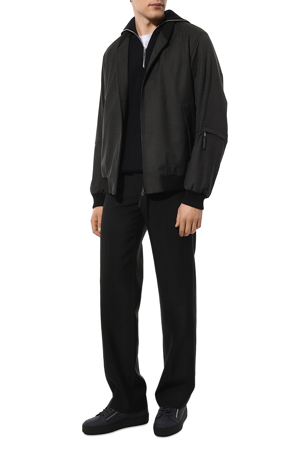 Текстильные кеды GIUSEPPE ZANOTTI DESIGN, арт. RU30050, фото 2