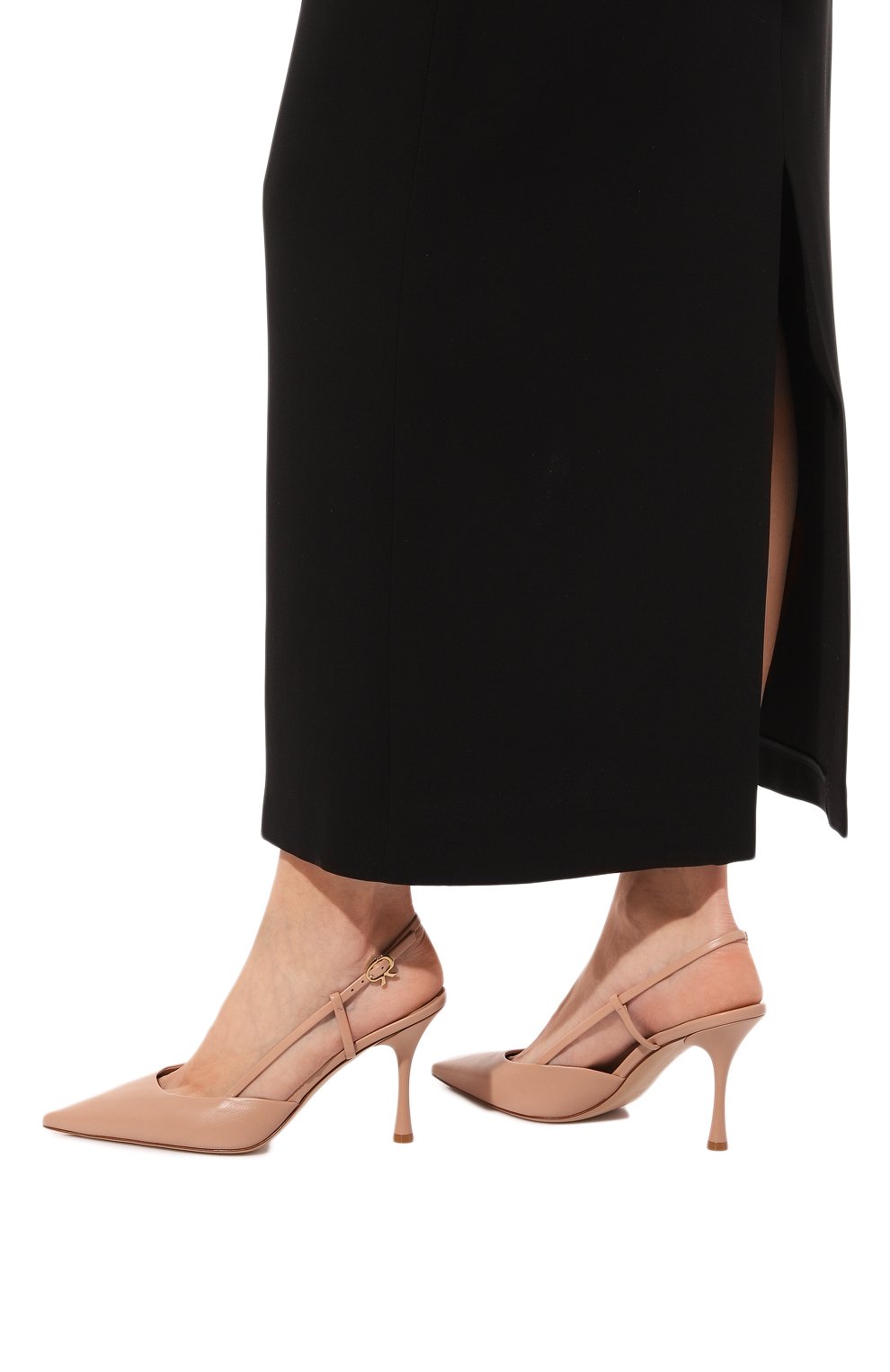 Кожаные туфли ascent GIANVITO ROSSI, арт. G95335.85LAC.VITPEAH, фото 3