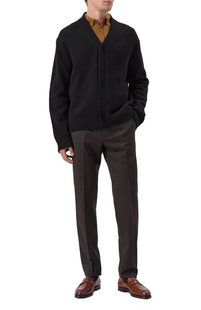 Кожаные пенни-лоферы W.GIBBS светло-коричневого цвета по цене 63100 руб., арт. 0354003, фото 2 Кожаные пенни-лоферы W.GIBBS, арт. 0354003, фото 2