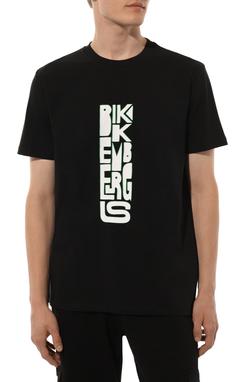 Хлопковая футболка DIRK BIKKEMBERGS, арт. PBMT0252, фото 3