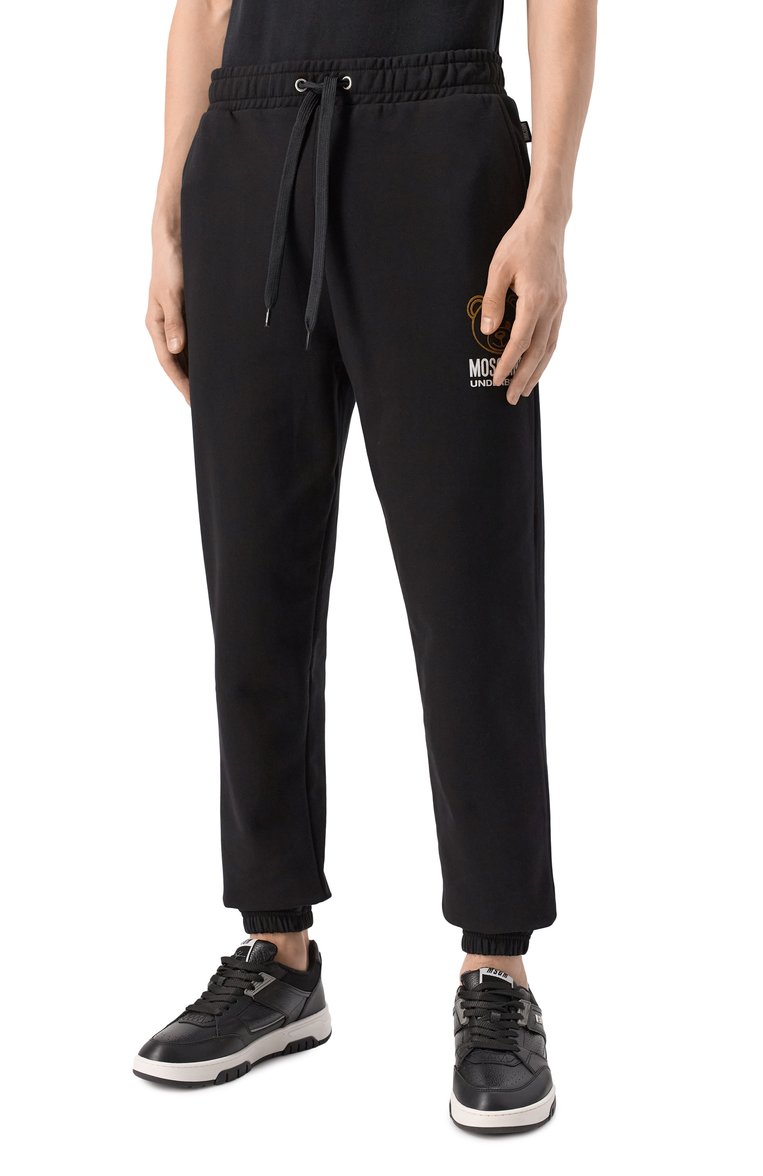 Хлопковые домашние джоггеры MOSCHINO, арт. A6814/4424, фото 1
