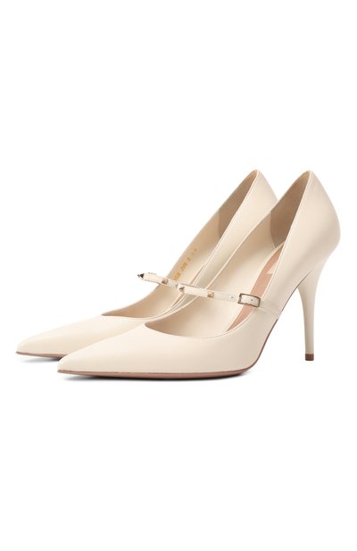 Женские кожаные туфли rockstud wispy VALENTINO, арт. 5W2S0JV0/SBQ