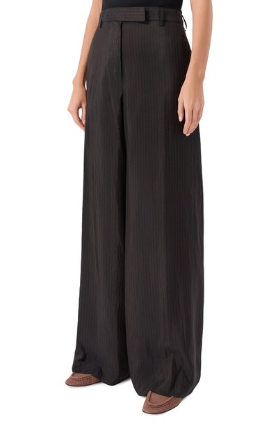 Брюки DRIES VAN NOTEN коричневого цвета по цене 77950 руб., арт. 130904/4284, фото 3 Брюки DRIES VAN NOTEN, арт. 130904/4284, фото 3