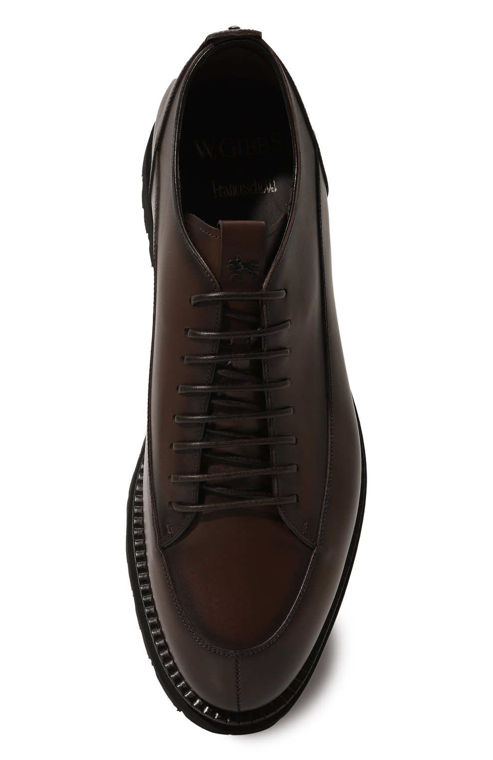 Кожаные дерби W.GIBBS, арт. 0128036/VIT.B0X, фото 6