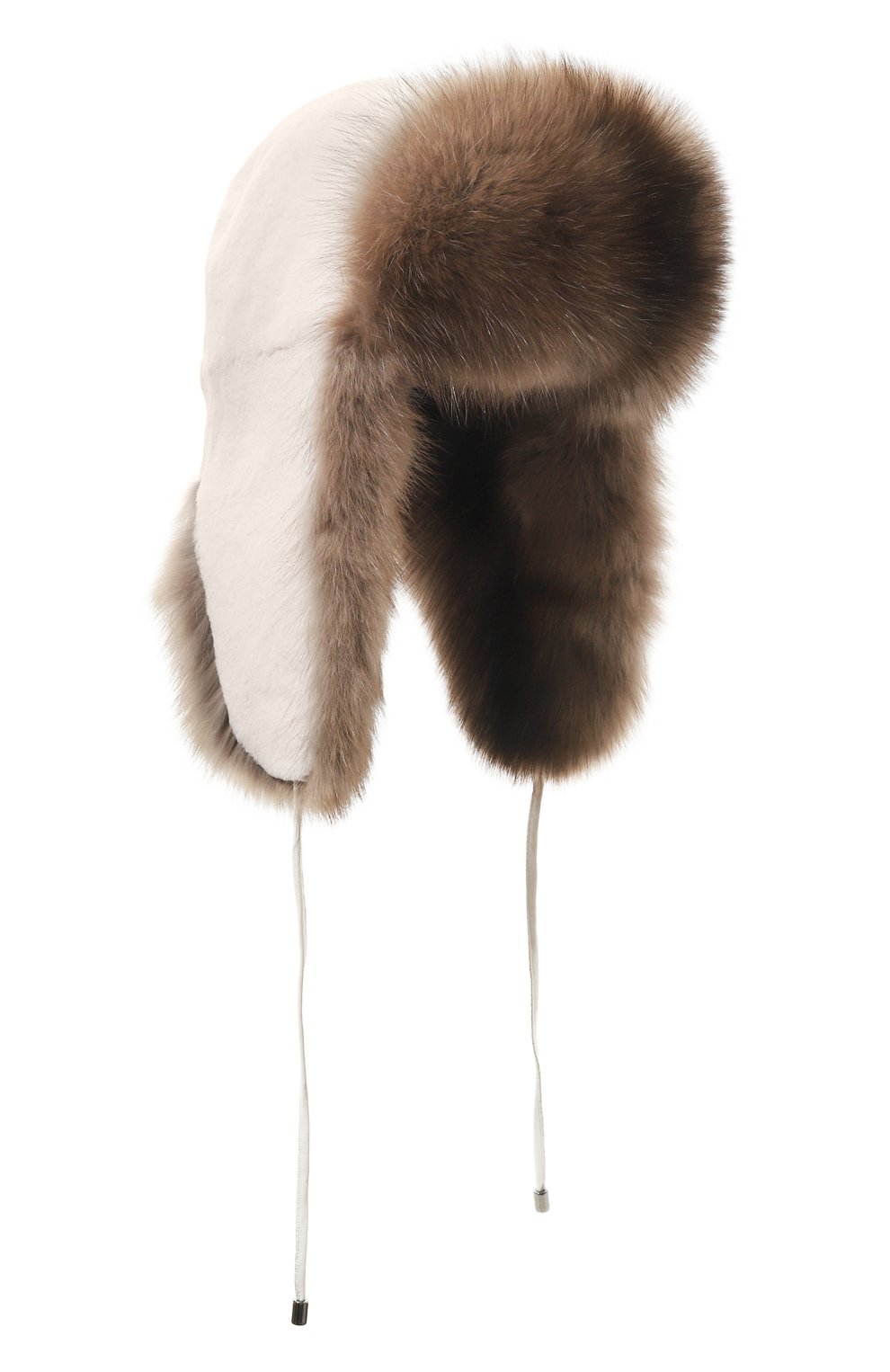 Меховая шапка-ушанка из норки и соболя VICTORIA KUSENKOVA, арт. 091713631094, фото 1