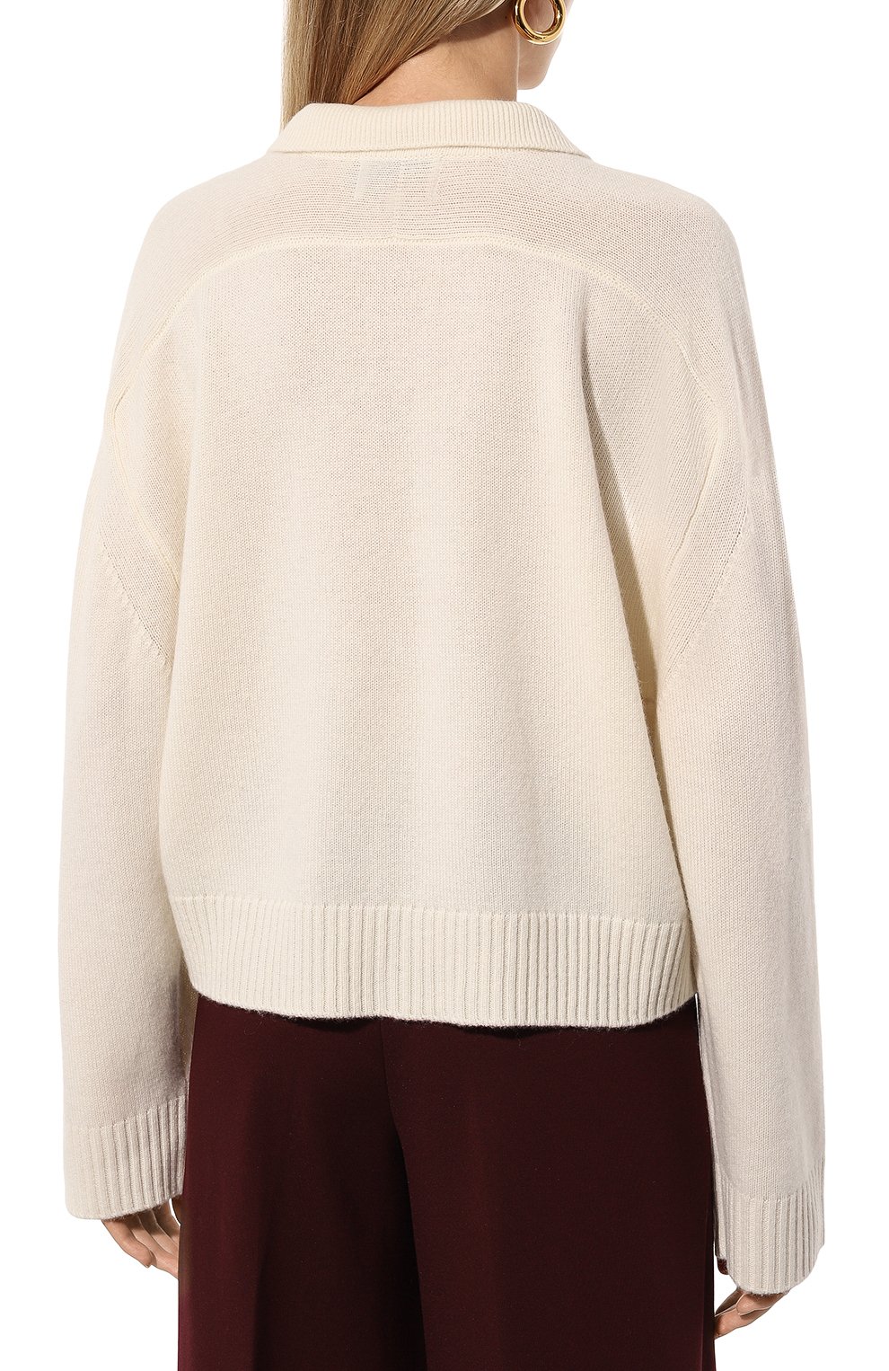 Кашемировое поло LOULOU DE SAISON, арт. H0MERE, фото 4