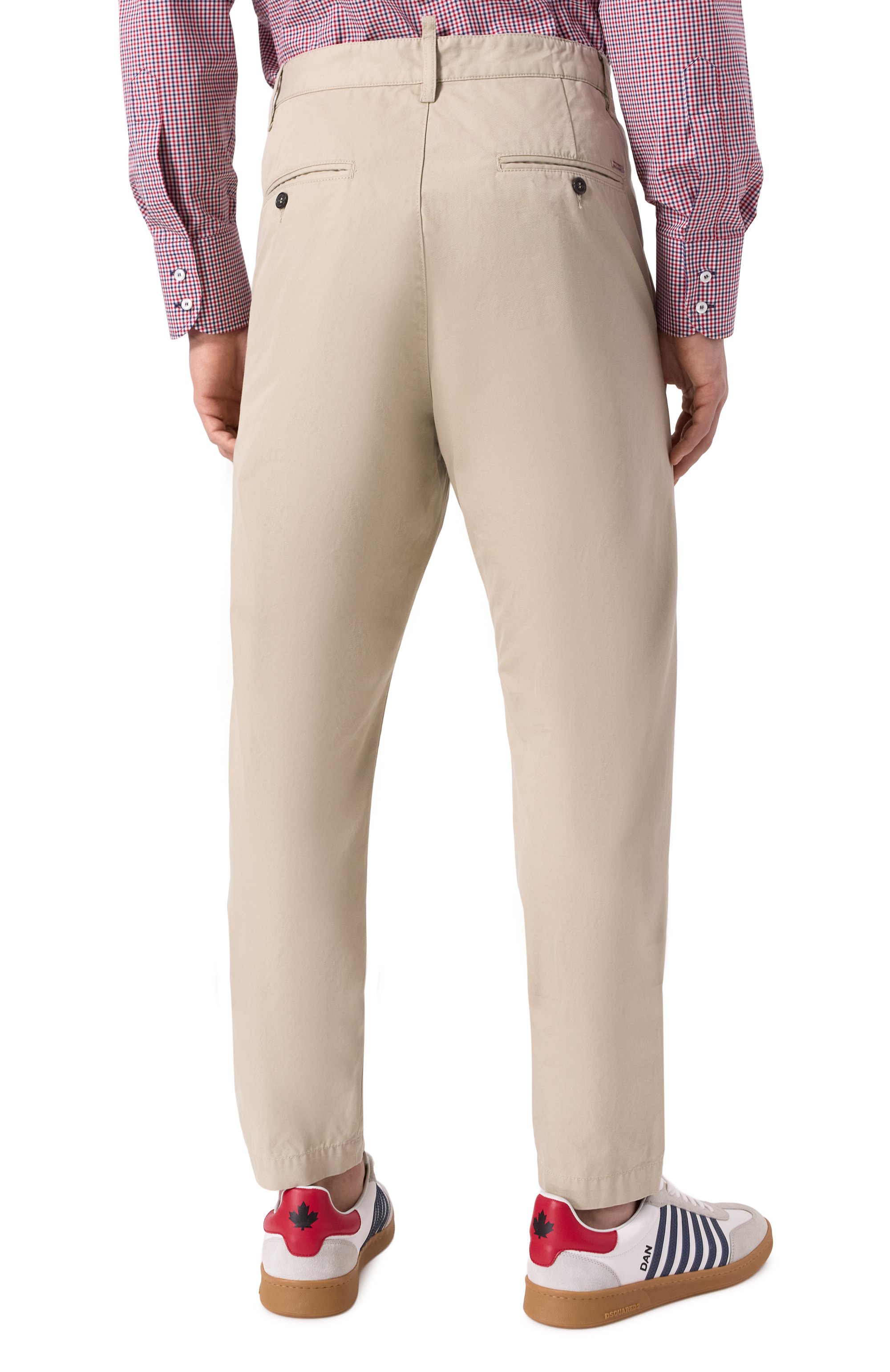 Хлопковые брюки DSQUARED2, арт. S71KB0684/S41794, фото 4