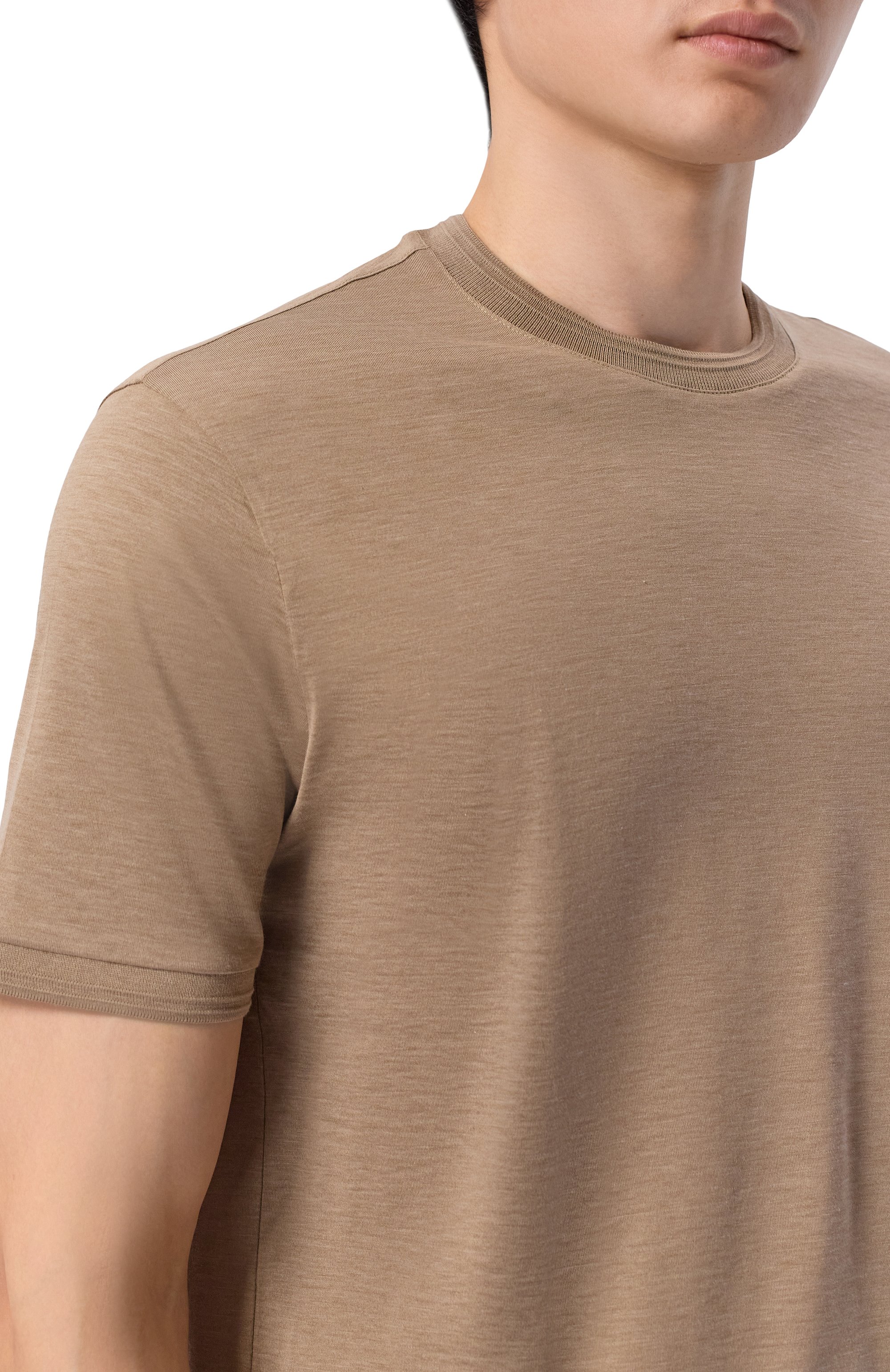 Футболка из шелка и хлопка PAUL&SHARK, арт. 25411008, фото 5