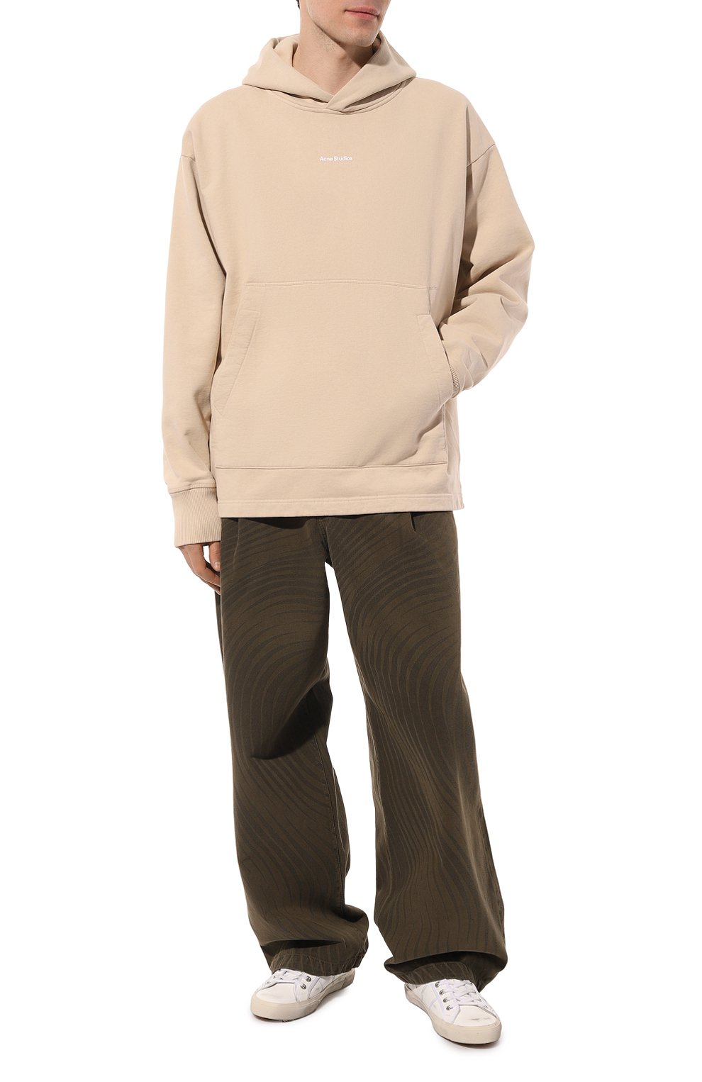 Хлопковое худи ACNE STUDIOS, арт. FN-MN-SWEA000343, фото 2