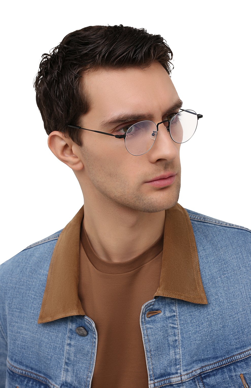 Оправа SAINT LAURENT черного цвета по цене 29950 руб., арт. SL 414/K WIRE 002, фото 3 Оправа SAINT LAURENT, арт. SL 414/K WIRE 002, фото 3