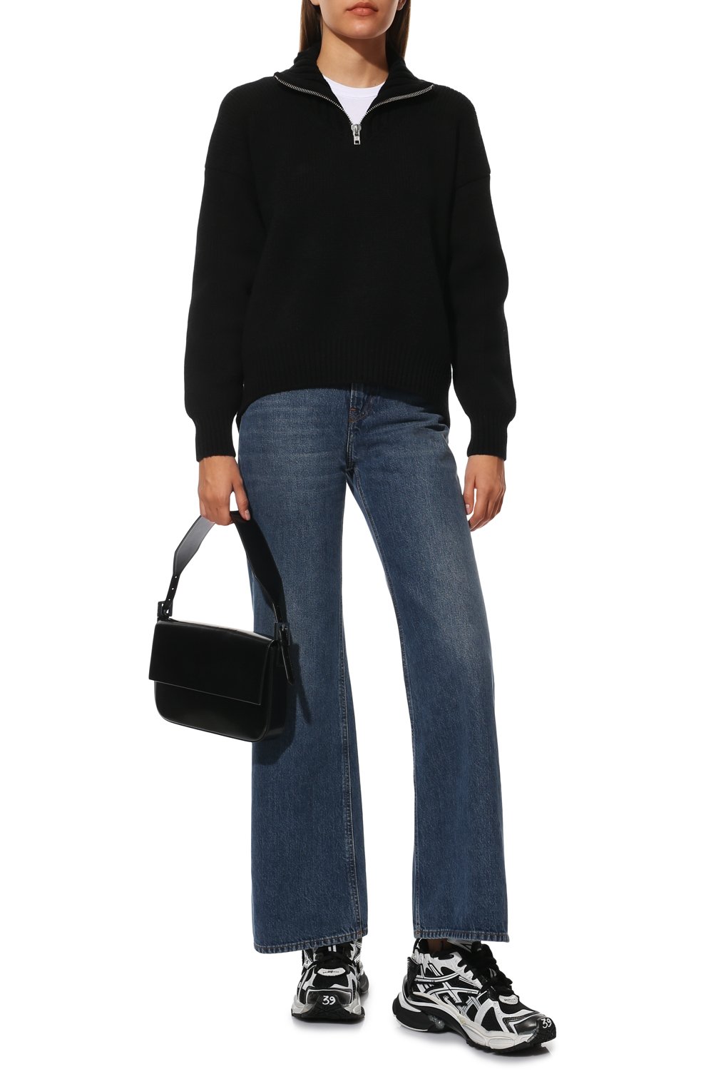 Комбинированные кроссовки runner BALENCIAGA, арт. 677402/W3RB2, фото 2