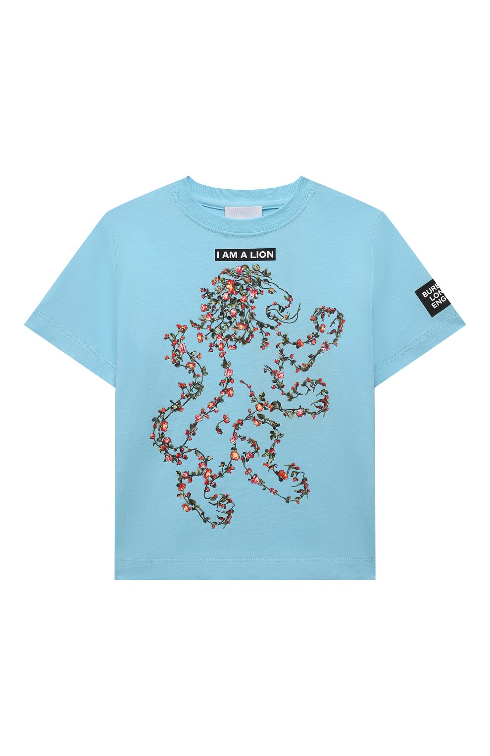 Хлопковая футболка BURBERRY, арт. 8038458, фото 1