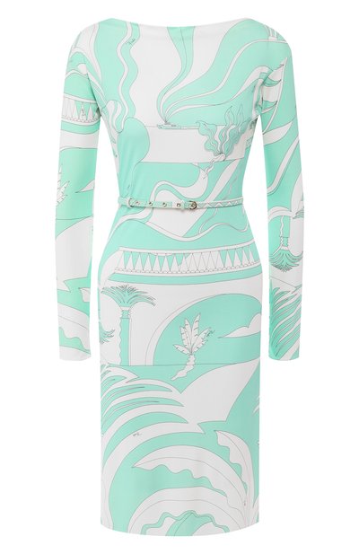 Женское платье с поясом EMILIO PUCCI, арт. 9HJH38/9H797