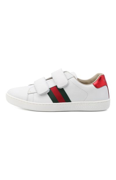 Кожаные кеды GUCCI, арт. 455496/CPWP0, фото 2