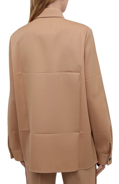 Шерстяная рубашка JIL SANDER, арт. JSWT605206-WT202500, фото 4