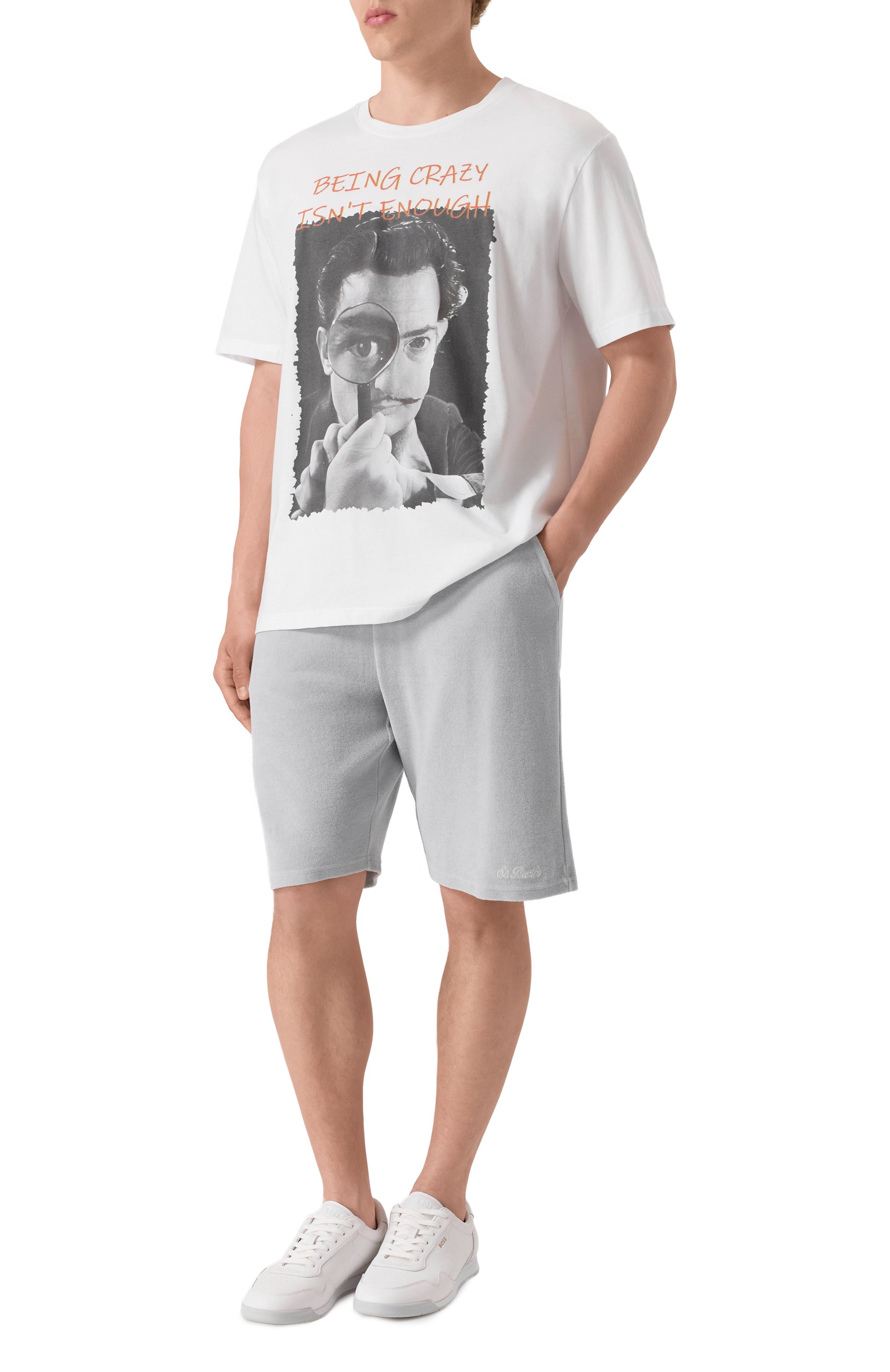 Хлопковые шорты MC2 SAINT BARTH, арт. STBM RANDLE SP0NGE/04943H, фото 2