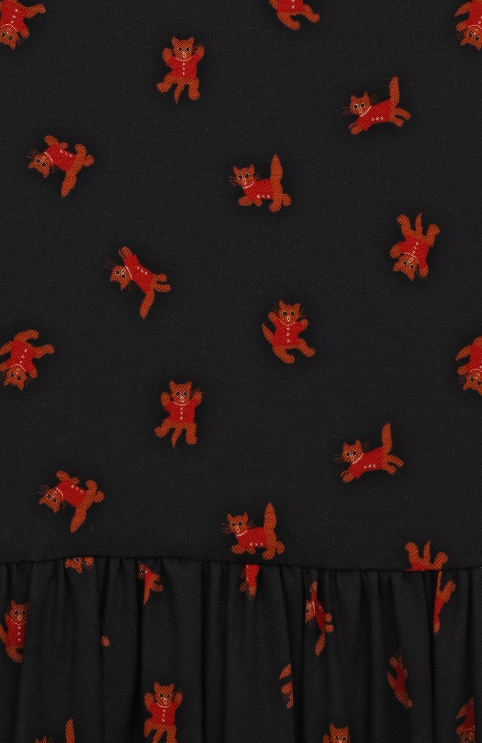 Платье из вискозы ULYANA SERGEENKO черного цвета по цене 45000 руб., арт. ABM001KD21P (0170б21), фото 3 Платье из вискозы ULYANA SERGEENKO, арт. ABM001KD21P (0170б21), фото 3